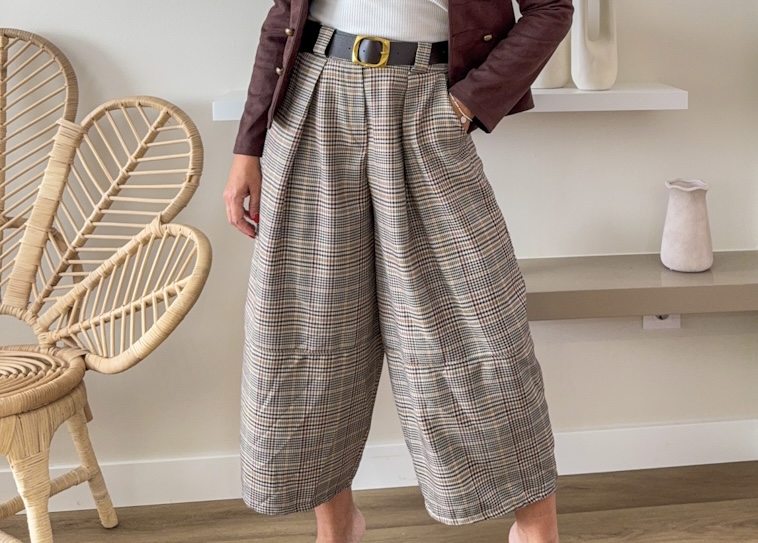 PANTALÓN INDALO CUADROS