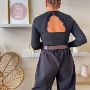 BODY ESCOTE NEGRO