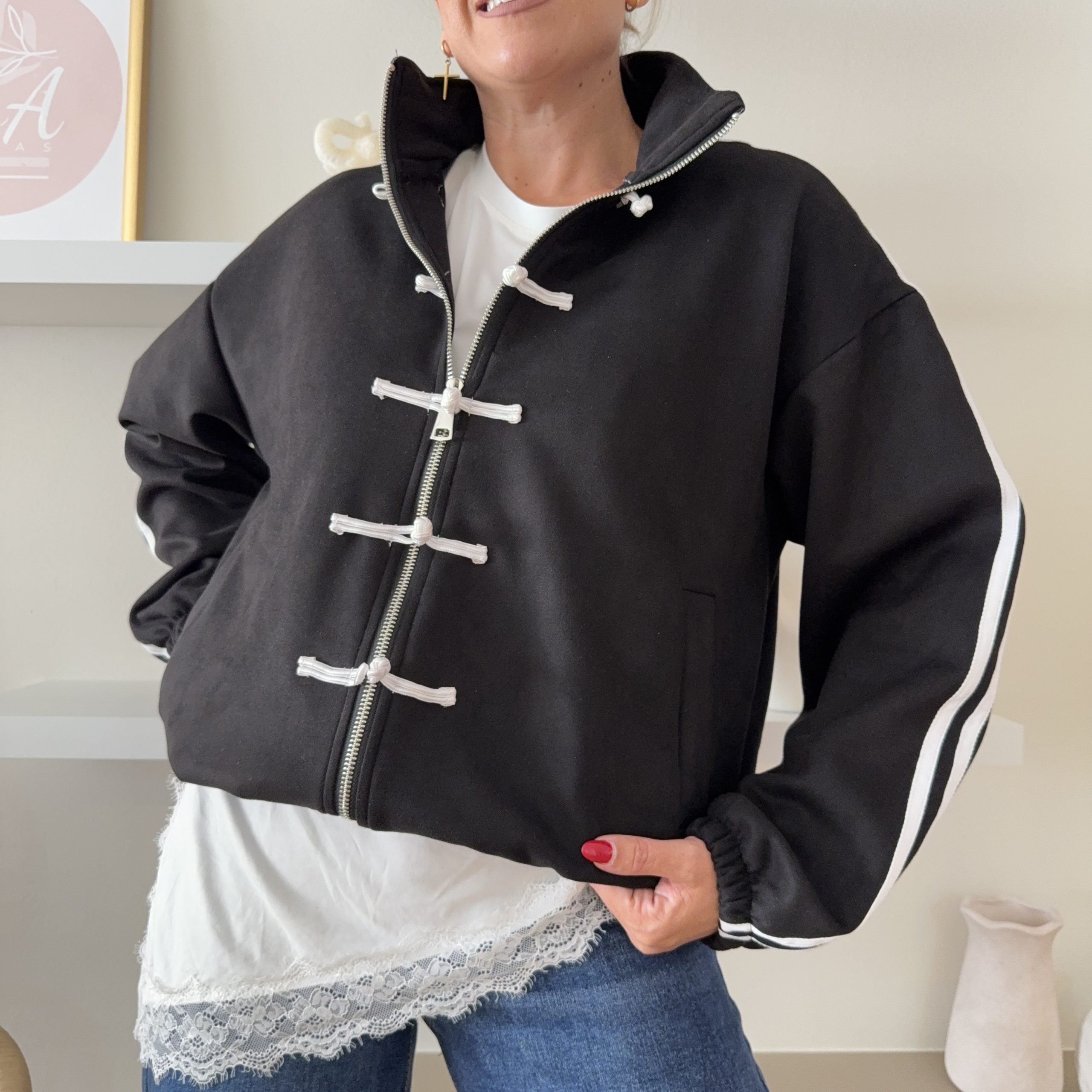 CHAQUETA JAPO NEGRA